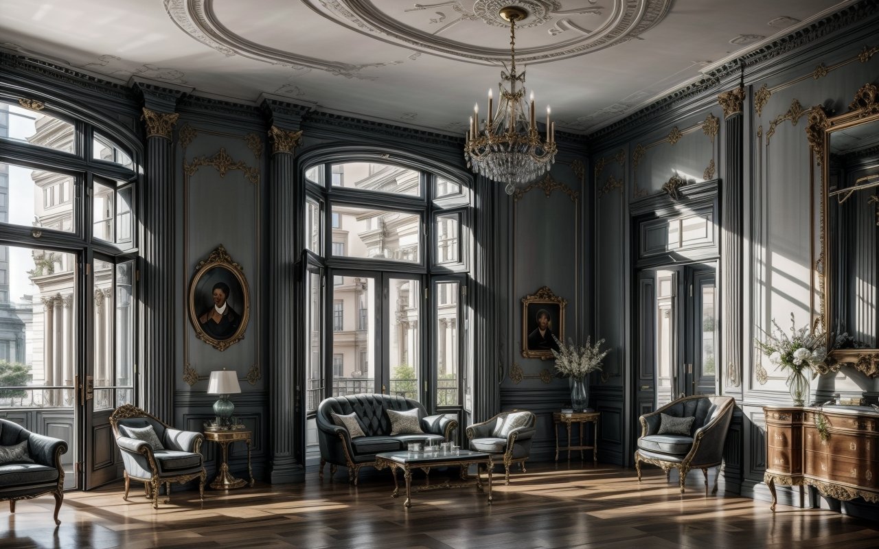 Влияние классицизма на современные интерьеры: сочетание исторических элементов и модерна
